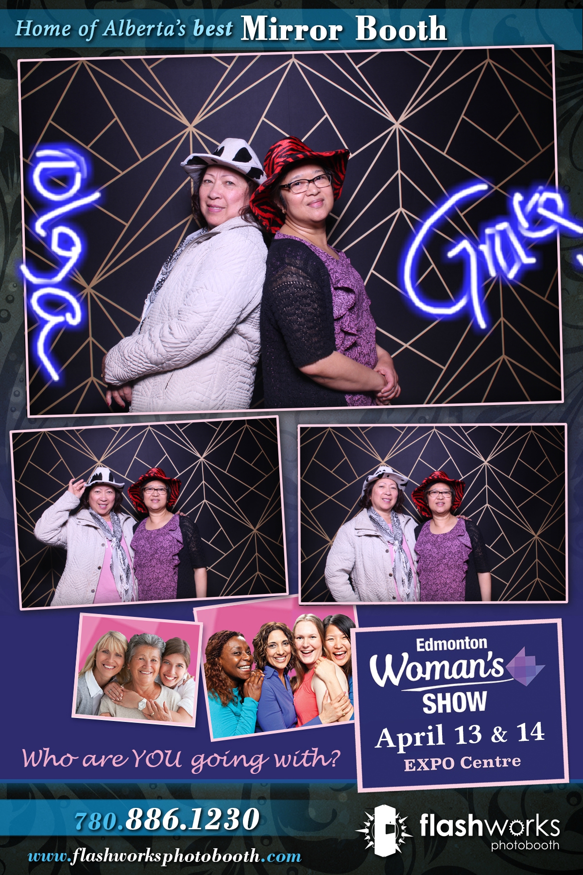 Spring Edmonton Woman's Show 2019 | View more photos from the event at gallery.flashworksphotobooth.com/u/FlashworksPhotoboothInc/Spring-Edmonton-Womans-Show-2019